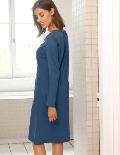 Chemise De Nuit Longue - Imprimé Fantaisie -Lingerie Séries Magasin 703219 C00 zoomx vue3