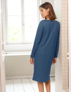 Chemise De Nuit Longue - Imprimé Fantaisie -Lingerie Séries Magasin 703219 C00 zoomx vue4