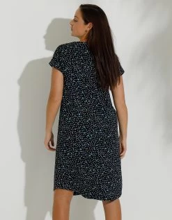 Chemise De Nuit Coton Imprimé "coeurs" -Lingerie Séries Magasin 703367 C01 zoomx vue4