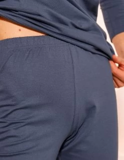 Pyjama Manches Longues Imprimé "Night" -Lingerie Séries Magasin 703466 C01 zoomx vue7