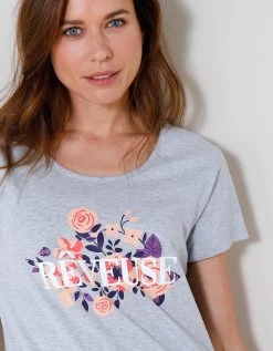 Chemise De Nuit Courte Imprimé "Rêveuse" 10 Chemise De Nuit Courte Imprimé "Rêveuse" -Lingerie Séries Magasin 703482 C01 zoomx vue5