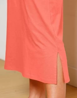 Chemise De Nuit Longue Manches Courtes Motif "panda Roux" -Lingerie Séries Magasin 703574 C01 zoomx vue4