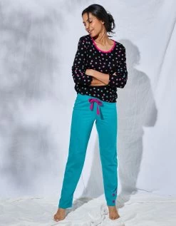 Tee-shirt Manches Longues Coton Enjoy Imprimé Pois -Lingerie Séries Magasin 703597 C01 zoomx vue2