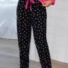 Pantalon Pyjama Coton Enjoy Imprimé Pois