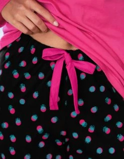 Pantalon Pyjama Coton Enjoy Imprimé Pois -Lingerie Séries Magasin 703604 C01 zoomx vue4