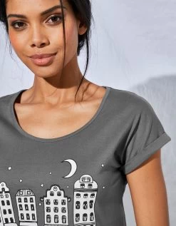 Maxi Tee-shirt - Lot De 2 -Lingerie Séries Magasin 703611 C01 zoom detailRFP