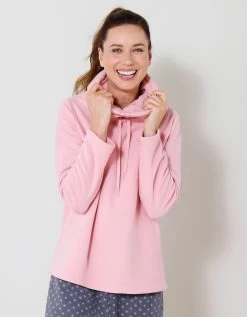 Pyjama Pantalon Col Boule Maille Polaire 10 Pyjama Pantalon Col Boule Maille Polaire -Lingerie Séries Magasin 703615 C01 zoomx vue4