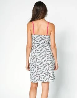 Nuisette Coton Imprimé "plumes" 9 Nuisette Coton Imprimé "plumes" -Lingerie Séries Magasin 703665 C01 zoomx vue5