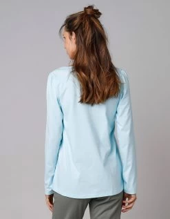 Tee-shirt De Pyjama Manches Longues Imprimé Base Fleurs -Lingerie Séries Magasin 703676 C00 zoomx vue7