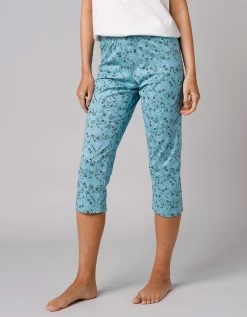 Pantacourt De Pyjama Imprimé Fleurs -Lingerie Séries Magasin 703703 C02 zoomx vue4