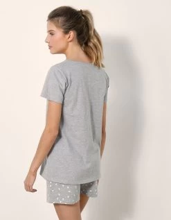 Pyjama Short Imprimé - Lot De 2 -Lingerie Séries Magasin 703704 C01 zoomx vue3