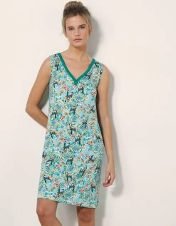 Chemise De Nuit Roméo Imprimée Toucan <br/> -Lingerie Séries Magasin 703712 C01 zoomx vue6