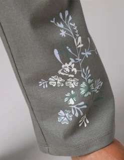 Pantalon De Pyjama Imprimé Placé Fleurs -Lingerie Séries Magasin 703715 C00 zoomx vue6