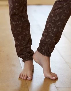 Pyjama Motif "chat" Manches Longues Volantées 8 Pyjama Motif "chat" Manches Longues Volantées -Lingerie Séries Magasin 703781 C01 zoomx vue4