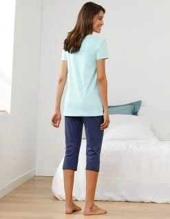 Tee-shirt Base Imprimée Bucolique - Manches Courtes -Lingerie Séries Magasin 703840 C00 zoomx vue5