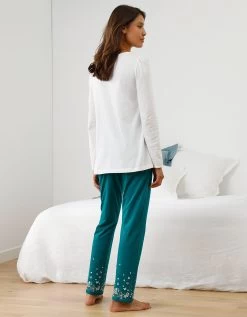 Tee-shirt Imprimé Placé Bucolique - Manches Longues -Lingerie Séries Magasin 703843 C00 zoomx vue5