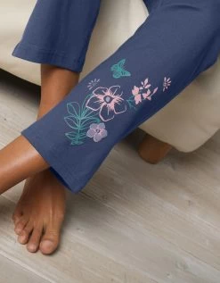 Pantalon Imprimé Bucolique Placé - Coton Jersey -Lingerie Séries Magasin 703847 C00 zoom detailRFP