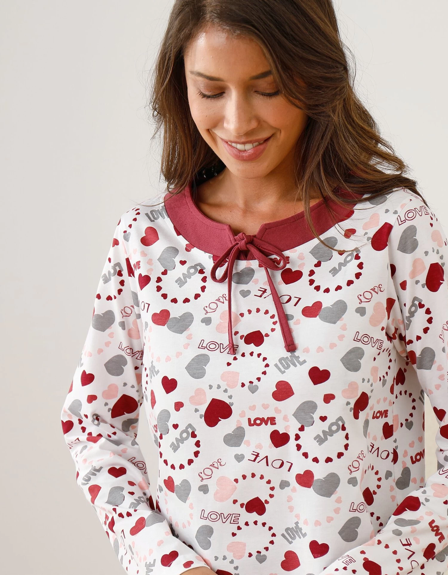 Pyjama Femme Imprimé "coeurs" 5 Pyjama Femme Imprimé "coeurs" – Image 5