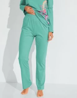 Pyjama Manches Longues Imprimé Rosaces - Coton 12 Pyjama Manches Longues Imprimé Rosaces - Coton -Lingerie Séries Magasin 703930 C02 zoomx vue6