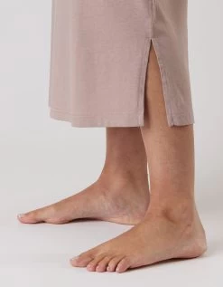 Chemise De Nuit Longue Manches Courtes En Coton Motif "Floral" -Lingerie Séries Magasin 703934 C01 zoomx vue6