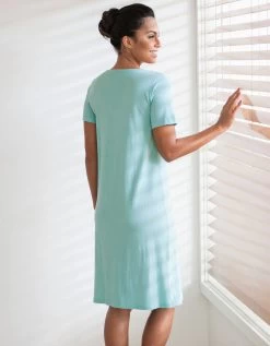 Chemise De Nuit Courte Imprimé Chat - Lot De 2 -Lingerie Séries Magasin 703951 C02 zoomx vue3