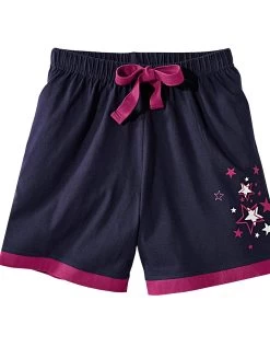 Short Uni + étoiles - Jersey Coton -Lingerie Séries Magasin 703973 C01 zoomx vue3