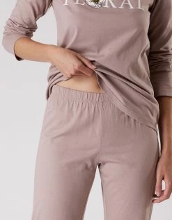 Pyjama Manches Longues Imprimé "Floral" -Lingerie Séries Magasin 703975 C01 zoomx vue5