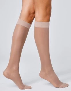 Mi-bas Anti Fatigue 140 Deniers - Lot De 2 Paires