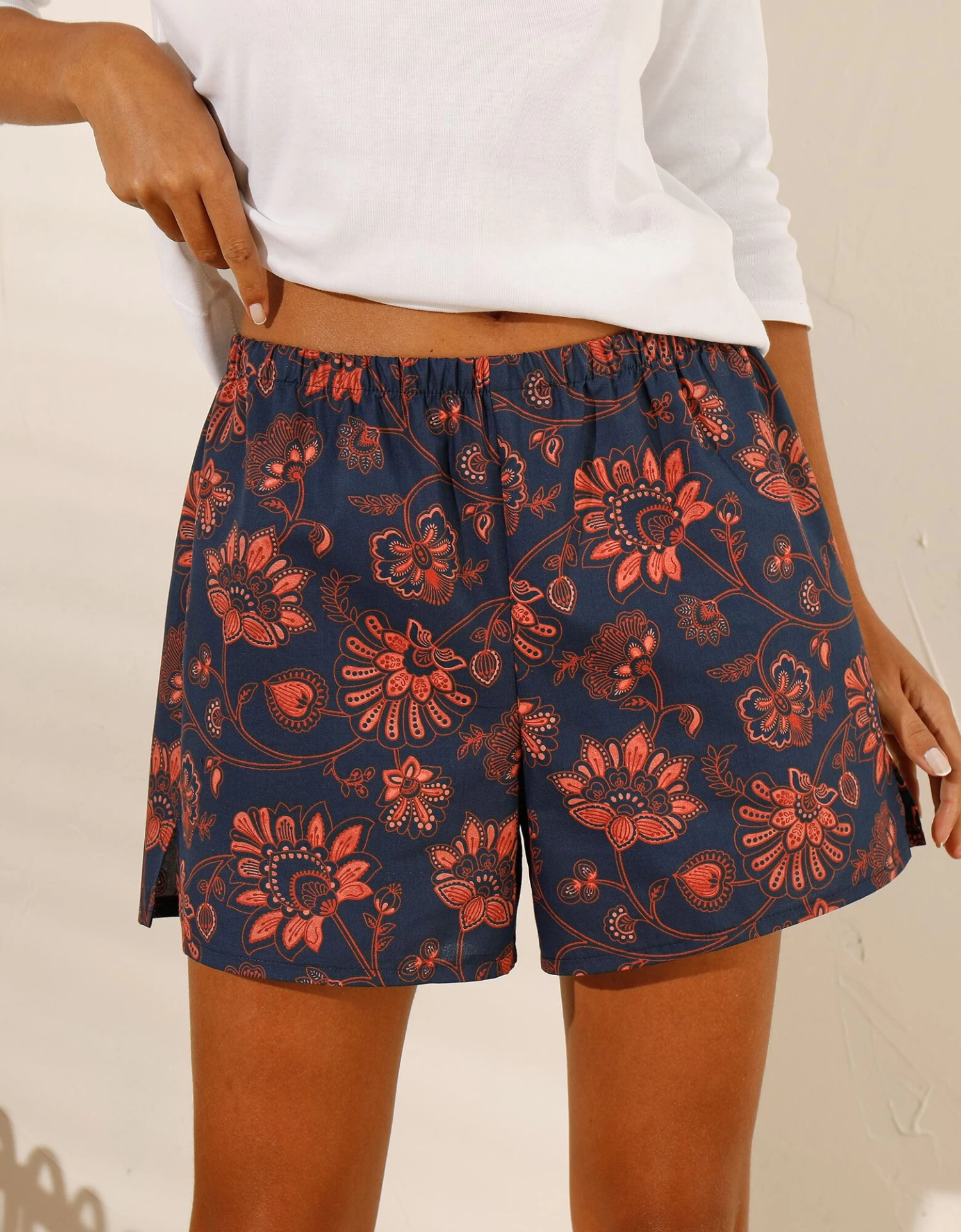 Caleçon Imprimé + Chouchou élastiqué Assorti - Collection Upcycling 4 Caleçon Imprimé + Chouchou élastiqué Assorti - Collection Upcycling – Image 4