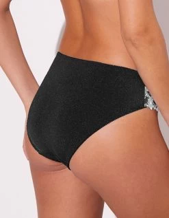 Culotte Maille Satinée Et Tulle Brodé Calenca 7 Culotte Maille Satinée Et Tulle Brodé Calenca -Lingerie Séries Magasin 707306 C03 zoomx vue3