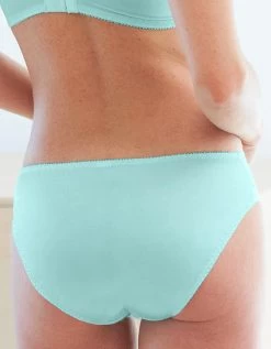 Culotte Maille Satinée Et Dentelle Avila - Lot De 2 -Lingerie Séries Magasin 707341 C03 zoomx vue5