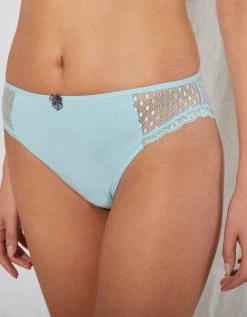 Culotte Midi Dentelle Coton Uni Tropea - Lot De 4 11 Culotte Midi Dentelle Coton Uni Tropea - Lot De 4 -Lingerie Séries Magasin 707557 C05 zoomx