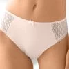 Culotte Midi Coton Dentelle Unie Coria - Lot De 2