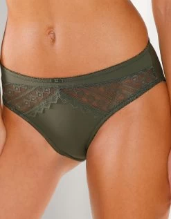 Culotte Microfibre Et Dentelle Morella - Lot De 2