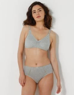 Culotte Maxi En Coton Ajouré - Lot De 2 -Lingerie Séries Magasin 707680 C01 zoomx vue3