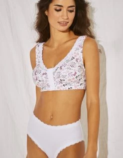 Culotte Haute En Coton Imprimé Capella - Lot De 2 -Lingerie Séries Magasin 707820 C01 zoomx vue6