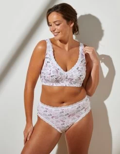 Culotte Forme Maxi En Coton Imprimé Fleuri "Capella"- Lot De 2 -Lingerie Séries Magasin 707874 C02 zoomx vue4