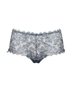 Culotte Haute Dentelle Imprimée Mosaïc Arum -Lingerie Séries Magasin 707885 C01 zoomx vue7