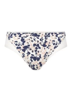 DIM Culotte Generous Microfibre Et Tulle Imprimé Fleuri -Lingerie Séries Magasin 707896 C01 zoomx vue5