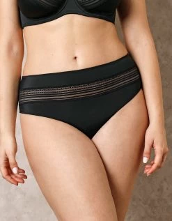 Culotte Haute Microfibre Effet Seconde Peau Albury - Lot De 2